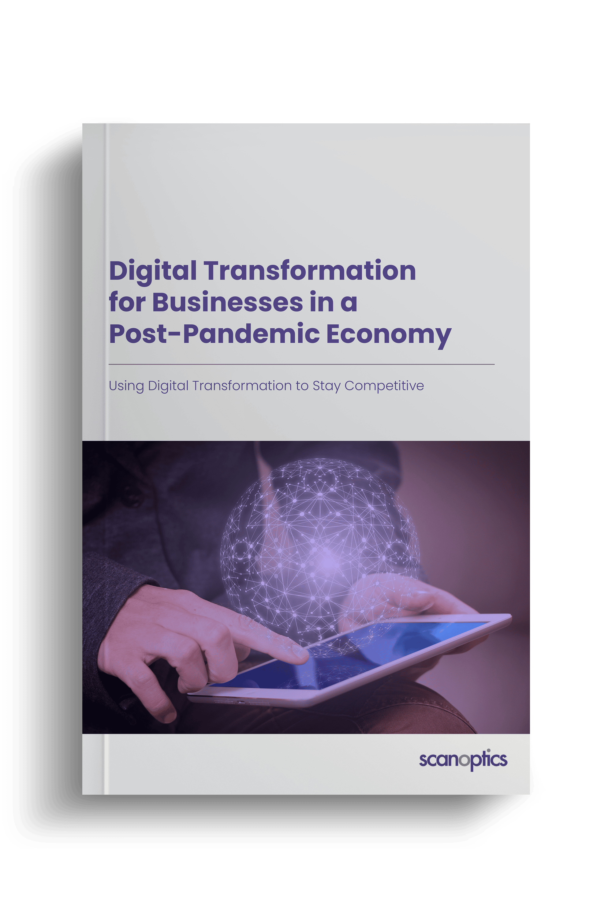 Digital Transformation for Businesses in a Post Pandemic Economy Mockup